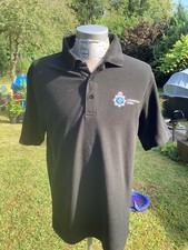 Police,Polizeihemd,Poloshirt, blau,Leicestershire  Police,  mit  Abzeichen1