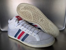 adidas Plimcana Mid Gr. 44,5 * UK 10 weiß blau rot selten Sneaker G50582