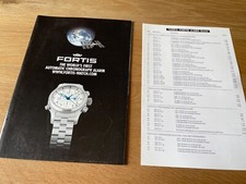 Catálogo FORTIS Catalogue - Space Chronograph Alarm - 2002 - Watches Collectors