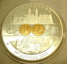Luxemburg 2002 PP Ø70mm 110g