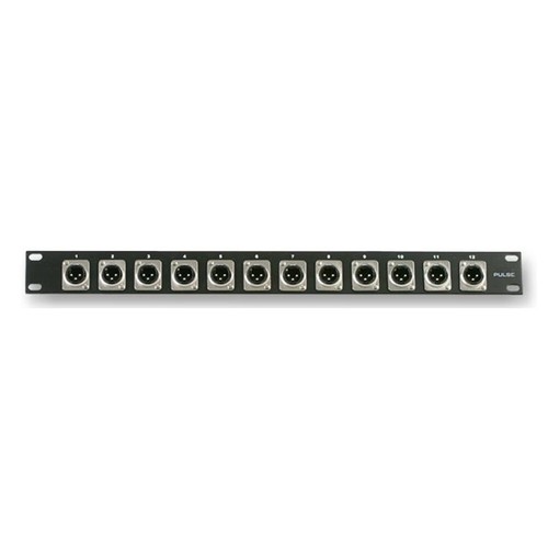 Pulse 1he xlr rack panel - pulse,