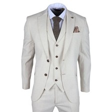 Herren Sommer Anzug Weste Hose