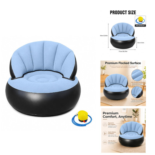 Aufblasbares sofa luftsofa - aufblasbares, mit