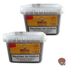 Brigg Regular Pfeifentabak (Golden Virginia Tabak) Eimer 2x 350g