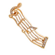 Musical Noten Brosche