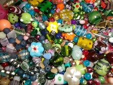 Glasperlen Mix-Konvolut  2kg