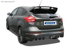 Bastuck Duplex Komplettanlage ab Kat Ø76mm Ford Focus 3 RS ab 2016 je 100mm rund