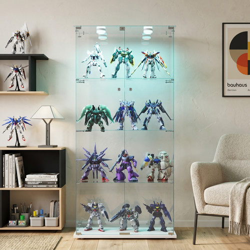 Vitrinenschrank bücherschrank - vitrinenschrank,