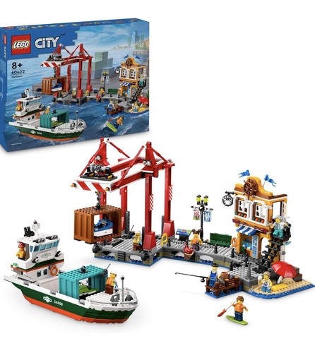 Lego city 60422 hafen - -, mit