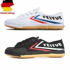 Weiß/Schwarz Feiyue Schuhe