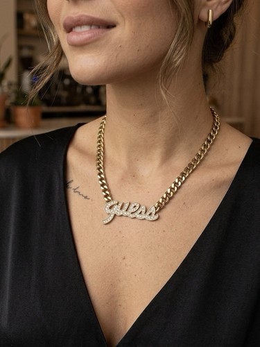 Guess halskette gold mit - guess,