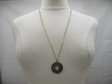 Uhrenkette vergoldet & Damen Anker 17 Rubis Taschenuhr „Schild“ IV/MR 2031 L  (K