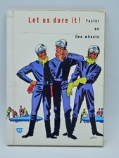 SELTENE ORIGINAL NSU PRESSEPACKUNG 1956 - Motorrad Geschwindigkeitsweltrekord - W. Herz