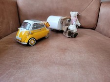 Steiff 656934 BMW Isetta 250 & Camper Set Teddybären limitiert Revell Modellauto