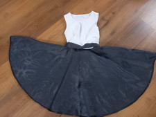 Handmade Kleid festlich 116 122 für schlanke Mädels