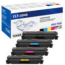4 Toner Kartuschen für Samsung CLT-504S CLX-4190 CLX-4195FN CLX-4195FW CLX-4195N