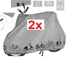 2x Fahrradabdeckung