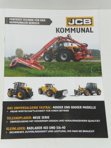Jcb kommunal fastrac - jcb,