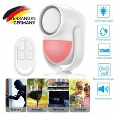 Bewegungsmelder Alarm Bewegungssensor Mit Fernbedienung 125 dB Alarmanlage Haus