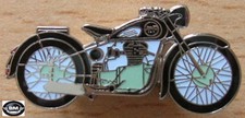 Pin Anstecker Awo Simson 425 T / 425T schwarz Oldtimer Motorrad Moto Art. 0307