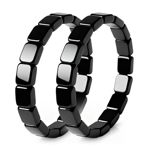 Hämatit armband herren 2er - hämatit,