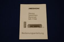 Medion Stereo Satelliten Receiver MS 1700 Bedienungsanleitung