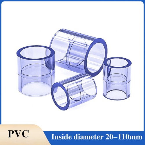 Transparent pvc plastik muffe - transparent,