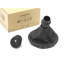 Original VW T5 Transporter Leder Schaltknauf Schaltgetriebe Schaltsack Knauf OEM