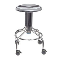 Laborstuhl Laborhocker Rollhocker vierbein Rollen