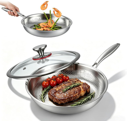 Titan bratpfanne mit - titan,