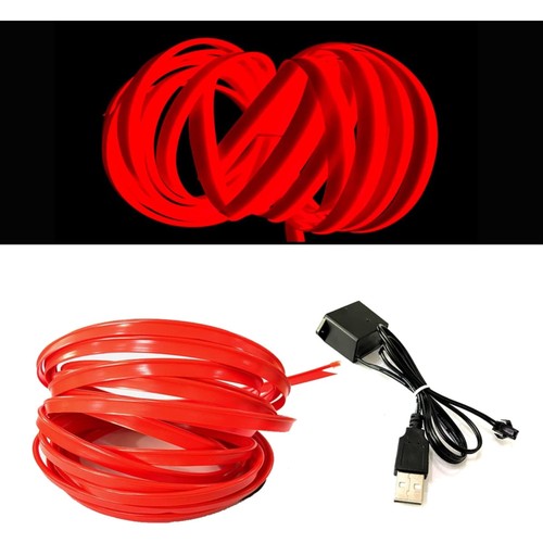 Usb wire neonlicht rot - neonlicht,