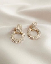 Ohrringe Statement Perlen