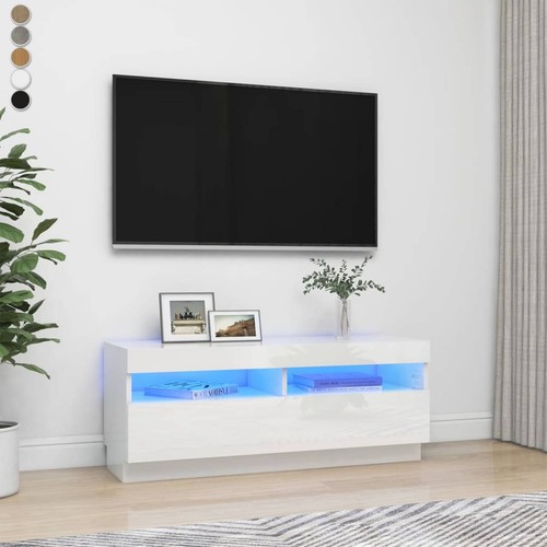 Schrank mit led leuchten tv - tv-schrank,