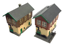 👍2x Stellwerk Radeburg Spur H0 VERO DDR Modelleisenbahn Auhagen