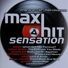 CD Maxi Hit Sensation - Original 80s 12" Maxi Collection Various Sony Music