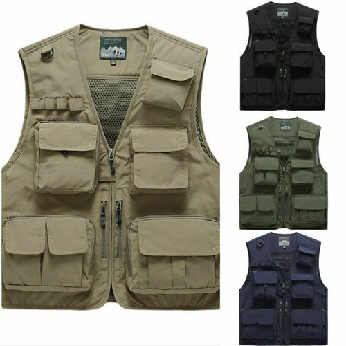 Herren safari weste mit - herren,