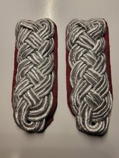 DDR Stasi Staatssicherheit Schulterstücke für Uniform Stabsoffizier Badge C025