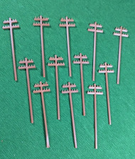 12 Stück Telegraphenmast Strommast Telefonmast H0 1:87 Bilder schauen