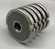 INOX R70 Fleischwolf Lochscheibe Kreuzmesser Codiert mit 2 Nuten  Edertal EMS70