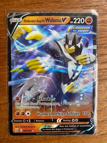 Pokemon karte fließender - karte,