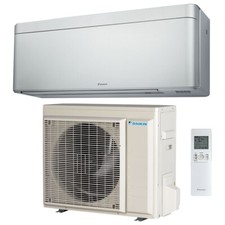 Daikin Stylish Klimaanlage Paket Mono Split 5,0kW FTXA50CS Silber mit Außengerät