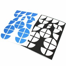 Carbon Emblem Ecken Set