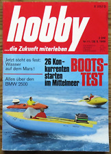 Hobby 11/69 Alles über BMW 2500, Tuning-Satz Kreidler Florett RS, Schlauchboote