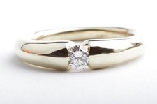 Spann Ring Brilllant Diamant