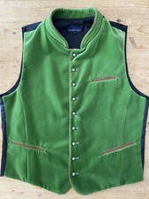 Stockerpoint Trachtenweste Gilet grün Weste 52 Samt
