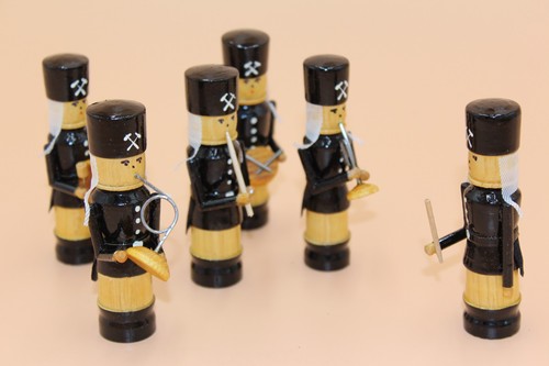 Teilig miniaturen bergmann - 6-teilig,