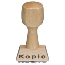 Stempel Textstempel Holz