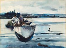 Andrew Wyeth: The Gam, Boat On