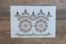 Schablonen Floral Bordüre