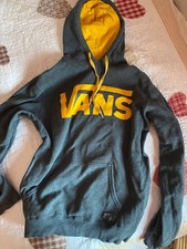 hoody herren l von vans grau